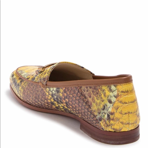 Sam Edelman Lior Snakeskin Printed Loafer - Picture 2 of 6